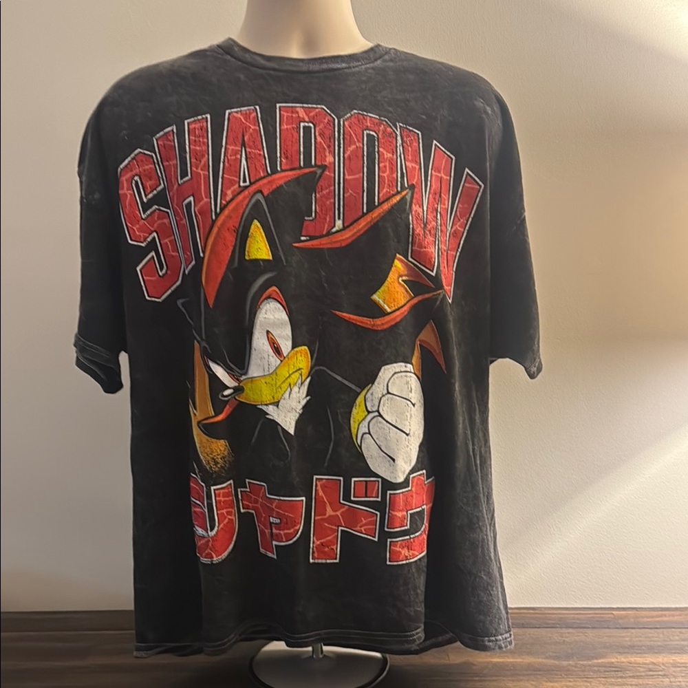 Shadow Graphic Men's Black T-Shirt